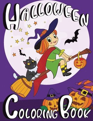 Halloween Coloring Book For Kids 1