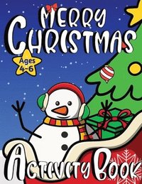 bokomslag Merry Christmas Activity Book For Kids