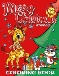 bokomslag Merry Christmas Animals Coloring Book for Kids