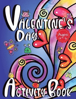 bokomslag Valentine's Day Activity Book For Kids