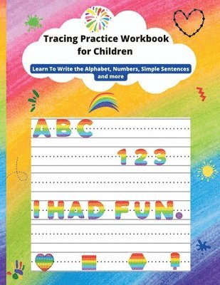 Tracing Practice Workbook for Children 1