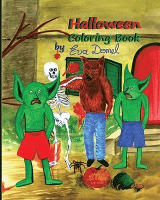 Halloween Coloring Book by Eva Demel 1