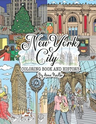 New York City Coloring Book & History 1