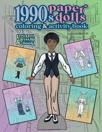 bokomslag 1990s Paper Dolls Coloring and Activity Book