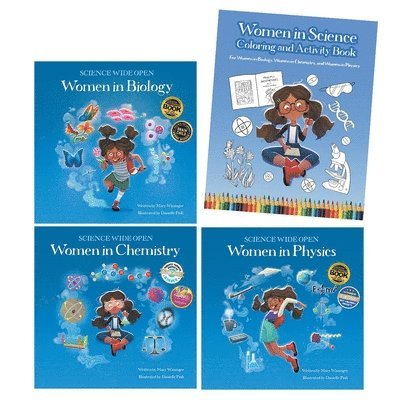 Women in Science Paperback Book Set with Coloring and Activity Book 1