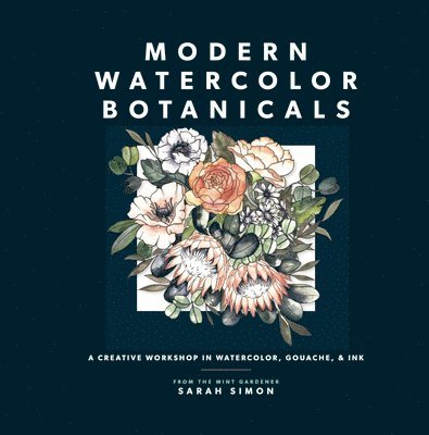 Modern Watercolor Botanicals 1