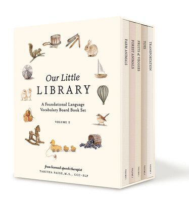 Tabitha Paige, Tabitha Paige - Our Little Library, Kartonnage