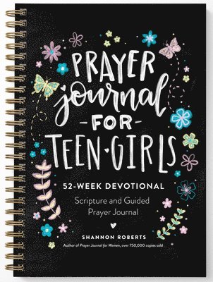 bokomslag Prayer Journal for Teen Girls: 52-Week Scripture, Devotional, & Guided Prayer Journal