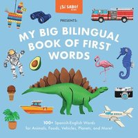 bokomslag My Big Bilingual Book of First Words: 100+ English-Spanish Words for Animals, Foods, Vehicles, Planets, and More!