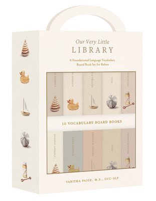 Our Very Little Library Board Book Set: A Foundational Language Vocabulary Board Book Set for Babies 1