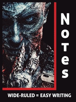Dark Lord Rises Horror, Gothic, Witchcraft Wide-Ruled Notebook, Journal, Diary, and/or Log