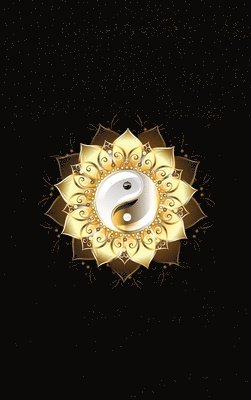 Glowing Golden Ring Yang-Yang Lotus Flower Diary, Journal, and/or Notebook