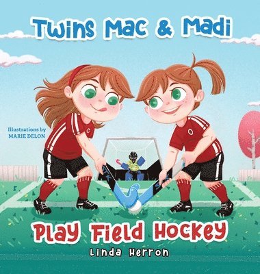 Twins Mac & Madi Play Field Hockey 1