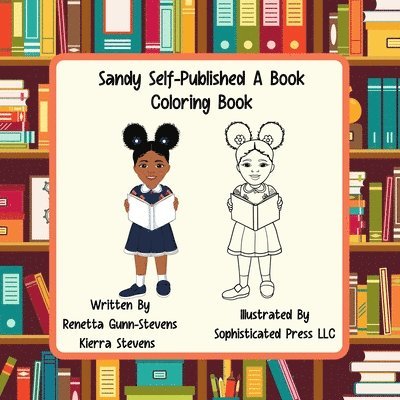 Sandy Self Published a Book Coloring Book 1