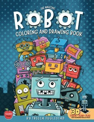 bokomslag Amazing Robot Coloring and Drawing Book