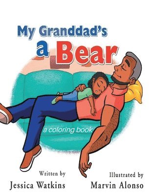 bokomslag My Grandad's a Bear Coloring Book