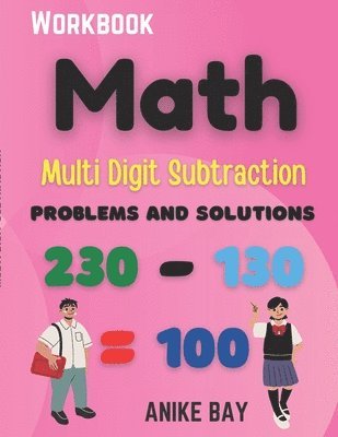 bokomslag Math 1000 Multi Digit Subtraction