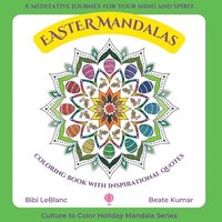 bokomslag Easter Mandalas - Coloring Book with Inspirational Quotes