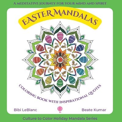 Easter Mandalas - Coloring Book with Inspirational Quotes 1