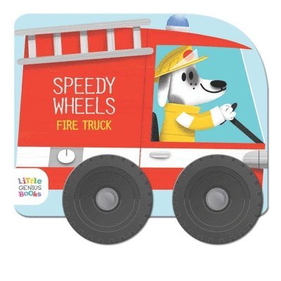 Little Genius Books - Speedy Wheels - Fire Truck, Kartonnage