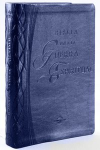 bokomslag Rvr 1960 Biblia Para La Guerra Espiritual Azul Con Índice / Spiritual Warfare Bible, Blue Imitation Leather with Index