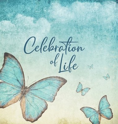 Celebration of Life - Family & Friends Keepsake Guest Book to Sign In with Memories & Comments 1