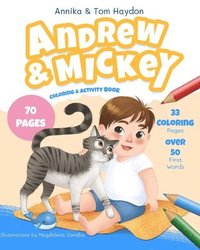 bokomslag Andrew and Mickey's Coloring & Activity Book for Toddlers