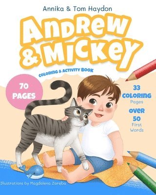 bokomslag Andrew and Mickey's Coloring & Activity Book for Toddlers