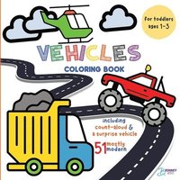 bokomslag Vehicles Coloring Book for Toddlers