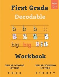 bokomslag Decodable Workbook for Kids Ages 6 - 7
