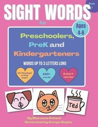 bokomslag Sight words for preschoolers, prek and kindergarteners