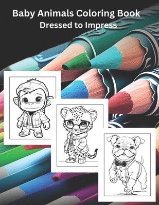 bokomslag Baby Animals Coloring Book