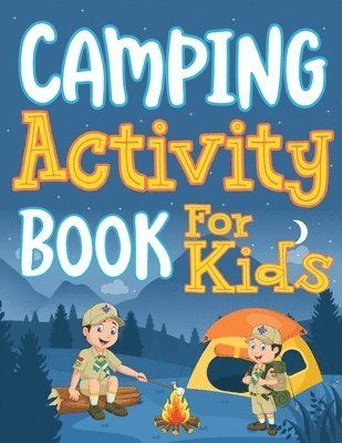 bokomslag Camping Activity Book for Kids