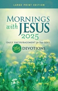 bokomslag Mornings with Jesus 2025 Large Print: Daily Encouragement for Your Soul