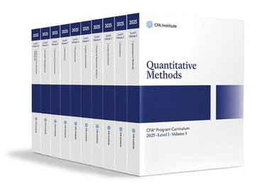 bokomslag 2025 CFA Program Curriculum Level I Box Set