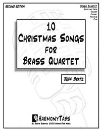bokomslag 10 Christmas Songs for Brass Quartet