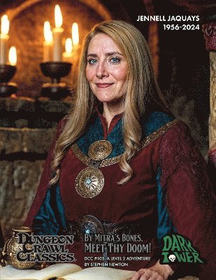 bokomslag Dungeon Crawl Classics #105 By Mitra's Bones, Meet Thy Doom! - Jennell Jaquays Variant Cover