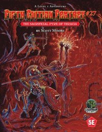 bokomslag Fifth Edition Fantasy #27: The Sacrificial Pyre of Thracia