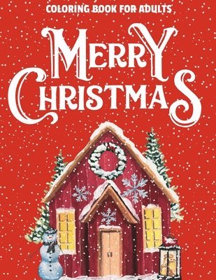 bokomslag Merry Christmas Coloring Book for Adults