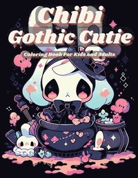 bokomslag Chibi Gothic Cutie Coloring Book
