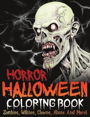 Horror Halloween Coloring Book 1