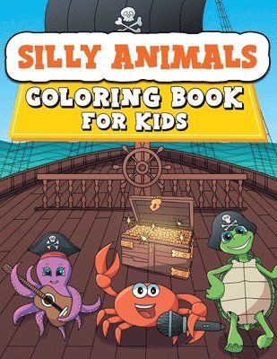 Silly Animals Coloring Book for Kids 1