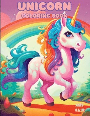 bokomslag Unicorn Coloring Book