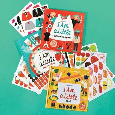 bokomslag Little Professionals Collection Set (3-Book Set, Featuring 300+ Stickers)