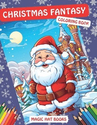 bokomslag Christmas Fantasy Coloring Book