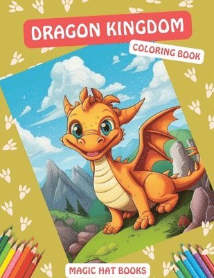 bokomslag Dragon Kingdom Coloring Book