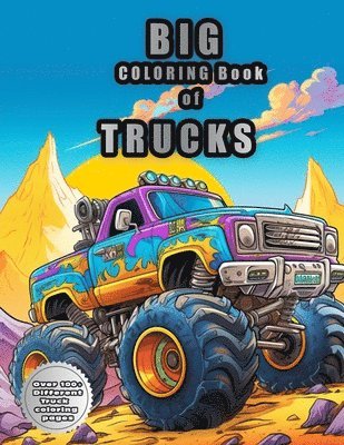 Big Truck Monsters Coloring Book