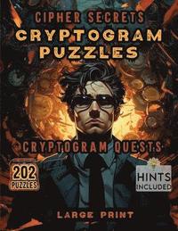 bokomslag Cipher Secrets Cryptogram Puzzles