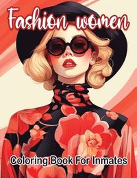 bokomslag Fashion woman coloring book for inmates