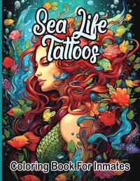 bokomslag Sea Life Tattoos coloring book for inmates